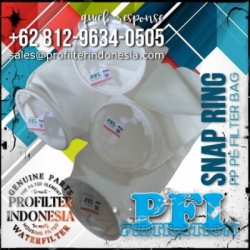 d d d filter bag snap ring pp pe  medium